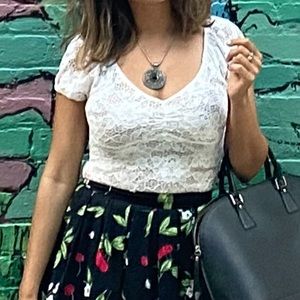 Forever 21 white top